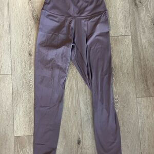 Purple High-Waisted Leggings Size M